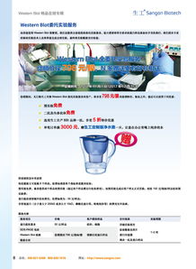 生工生物推出Western Blot服務限時促銷，多重好禮助力科研